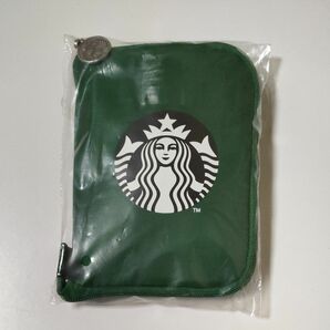 スターバックス エコバッグ　STARBUCKS TO GO ポケッタブルタイプ グリーン