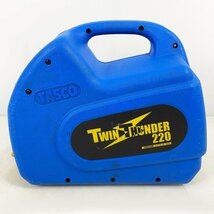 ジャンク扱い TASCO タスコ 冷媒回収装置 ツインサンダー220 フルオロカーボン回収装置 TA110 タンク容器付き [R12029]_画像6