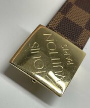 LOUIS VUITTON　ルイヴィトン　ベルト　ダミエ　サンチュール　メンズ　90_画像2