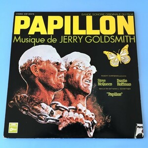 [a23]/ 見本盤 LP /『パピヨン（PAPILLON）/ オリジナル・サウンドトラック盤』/ ジェリー・ゴールドスミス