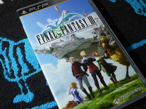 PSP ☆ 程度極めて良 FINAL FANTASY III ★ ファイナルファンタジー3 ☆ (検) RPG SQUARE ENIX スクウェア ADV 召喚 魔法 モンスター