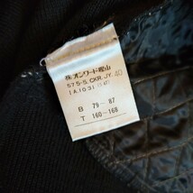 90s jean paul gaultier QUILTED WOOL HYBRID JACKET ゴルチェ キルティング ニット ジャケット ブルゾン 90s archive vintage_画像4