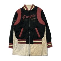 AW2004 undercover BUT BEAUTIFUL HYBRID VARSITY JACKET アンダーカバー ジャケット ブルゾン 90s archive vintage jonio ism イズム_画像1