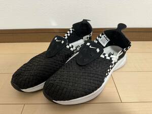 NIKE AIR WOVEN 27.0cm 白黒 ナイキエアウーブン