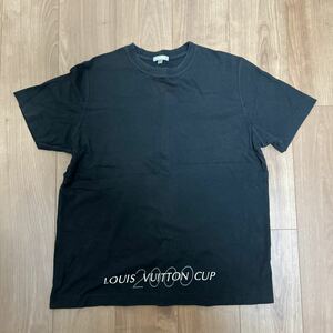 ルイヴィトン Tシャツ ブラック Mサイズ表記 LOUIS VUITTON CUP 2000