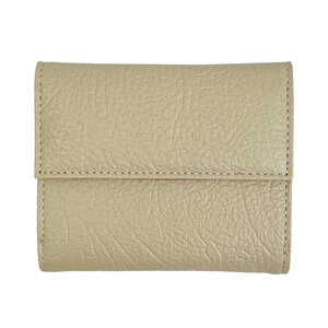  Etro purse lady's ETRO W hook folding twice purse dollar bill for peiz Lee type pushed . leather beige group 12463 9013 7028