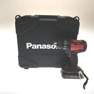 △△ Panasonic パナソニック 充電式インパクトドライバ EZ74A2 レッド 18V (ケース・充電器・充電池1個付) 傷や汚れあり