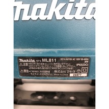 ▼▼ MAKITA マキタ 投光器 ML811 グリーン 本体のみ 傷や汚れあり_画像5