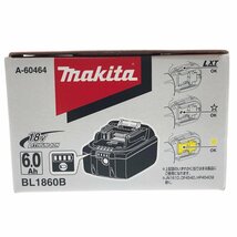□□ MAKITA マキタ バッテリー 18V 6.0Ah　5個セット BL1860B 未使用に近い_画像2