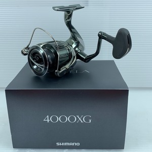 ττ SHIMANO シマノ スピニングリール　箱付 22ステラ4000XG 043962 目立った傷や汚れなし