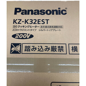 ●● Panasonic パナソニック IHクッキングヒーター ビルトイン KZ-K32EST 未使用に近い