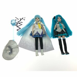 ▼▼ リカちゃん 初音ミク 雪ミク 2体セット やや傷や汚れあり