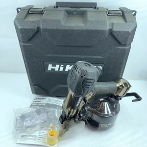 κκ HiKOKI ハイコーキ エア釘打ち ケース付　高圧 NV65HR2 ブラック×ゴールド やや傷や汚れあり