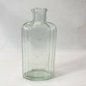 アンティーク 薬 瓶 小瓶 ガラス 気泡 戦前 空瓶 ビン レトロ ヴィンテージ インテリア コレクション 硝子