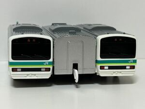 プラレール E231系常磐線 品川行 中古 清掃済 動作確認済 即決