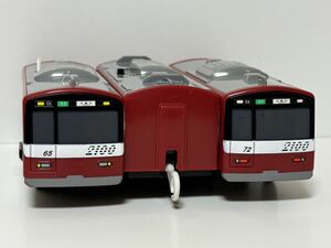 タカラトミー サウンドプラレール 京急新1000形 （アルミ車）