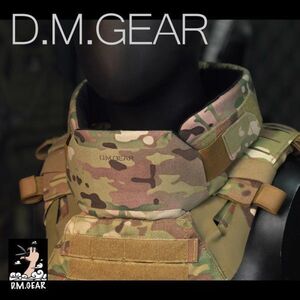 HB003:Dmgear-タクティカルベスト　ネックガードカラー　ミリタリーギア　戦術的なエアソフトギア