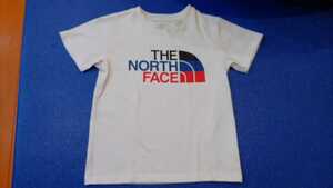 ☆THE NORTH FACE☆ザノースフェイス☆白の半袖Tシャツ☆130㎝☆