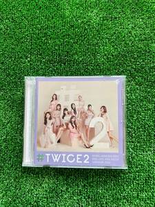 K-POP　アルバム　ガールズグループ　TWICE　CD　カード付　＃TWICE2　即発送