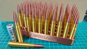 7.92x57mm Mauser 弾風 ダミーカート 50個セット【送料無料・トレイおまけ付】(検) Kar98k MG34 MG42 FG42 8mm モーゼル