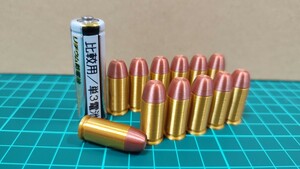 .40 S&W 弾風 ダミーカート 12個セット【送料無料】.40 Smith&Wesson 10x22mm スミス＆ウエッソン