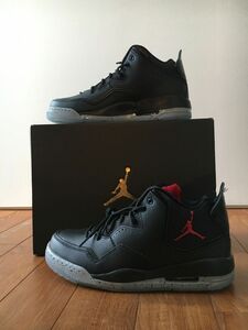 未使用　Nike ナイキ ジョーダン JORDAN COURTSIDE23 AIR エア スニーカー 黒　赤　ブルズカラー