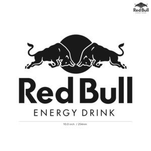 【RED BULL】レッドブル★01★ダイカットステッカー★切抜きステッカー★10.0インチ★25.4cm