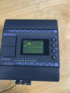 KEYENCE シーケンサー　KV-24AR 動作確認済み　100V-240V AC電源