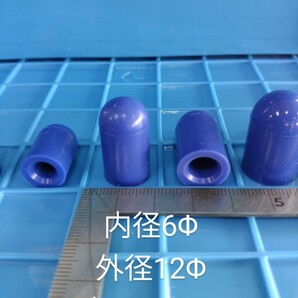 耐熱 耐圧 内径 6mm シリコン キャップ 6Φ メクラ栓 バキューム エアー配管に 即納 同梱可 送料安い  の画像2