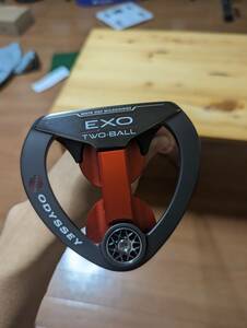  オデッセイ　EXO　2ボールパター　33インチ　ヘッドカバー付き