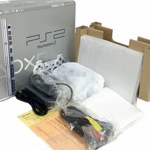 【新品未使用】ソニー SONY PlayStation2 PS2 プレステ2 SCPH-75000 SSS サテン・シルバー_画像1