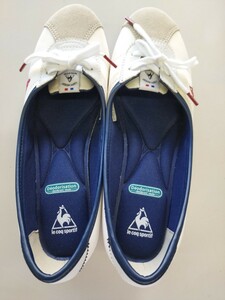 ルコックスポルティフ le coq sportif フラットシューズ （ホワイトコンビ）