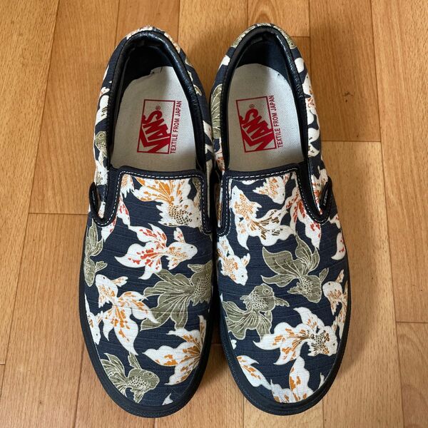 VANSスリッポン　金魚柄