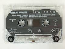 ■□S564 GREAT WHITE グレイト・ホワイト ...TWICE SHY トゥワイス・シャイ カセットテープ□■_画像7