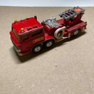 定形外可能 トミカ ダンディ tomica DANDY Hino AERIAL LADDER FIRE TRUCK 日野 消防車 はしご車 S=1/82