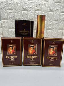 ◆◆お酒　ブランデー　Hennessy X.O COGNAC　COURVOISIER XO　JOHNNIE WALKER DECO　5本おまとめ品◆◆