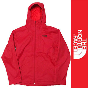 新品 THE NORTH FACE PLUMBLING TRICLI ザ ノースフェイス メンズ ジャケット レッド アウトドア マウンテン サンプルモデル M 正規品