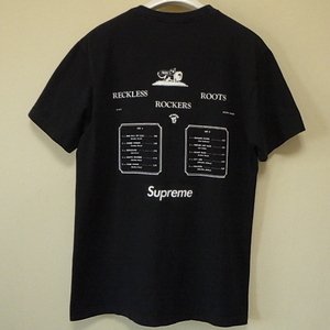 ★ 13SS Supreme シュプリーム Wackies Reckless Tee ワッキーズ レックレス Tシャツ box logo ボックスロゴ (ブラック黒M)GGSA