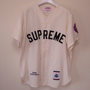 ★ 初期 2006年 06SS Supreme シュプリーム Mitchell & Ness Baseball Jersey Shirt ミッチェルアンドネス ベースボール ジャージ シャツ