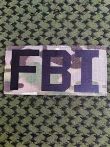 FBI　CP　刺繍パッチ ベルクロ ワッペン サバゲー　ワッペン　ベルクロ　サバゲー　