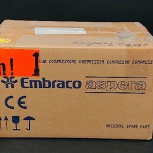 コンプレッサーAsperaEmbraco EMY32CLC、LBP R600a、220-240V / 1Ph / 50Hz