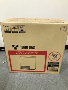 06【P253】◆新品◆ TOHO GAS RC-41FSG ガスファンヒーター 都市ガス