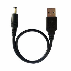 USB2.0 から DC5.5*2.1に DC変換ケーブル DC電源供給ケーブル DCプラグ 長さ1m USBをDCに 各種DC 5V 対応のカメラ 映像 USB5521CB1M