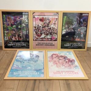 アイドルマスター アイマス シャイニーカラーズ CD特典 アニメイト まとめ売り 額入り A3 クリアポスターの画像1