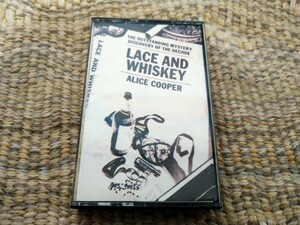 【輸入盤カセット】☆アリス・クーパー Alice Cooper／Lace And Whiskey レースとウィスキー☆☆　　【C.T多数セール中…】