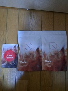 プラッテ　カフェオレ　プロテイン2袋&サプリメント