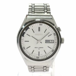 1円スタート 稼働品 SEIKO セイコー BELL MATIC ベルマチック 4006-6070 デイデイト 自動巻き ラウンド シルバー 白文字盤 メンズ 腕時計