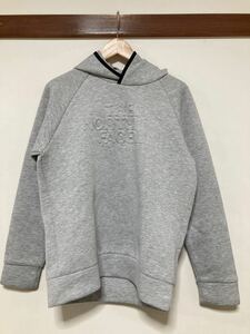 の1236 THE NORTH FACE ノースフェイス NT11764 スウェットパーカー M プルオーバー 立体ロゴ グレー TECH AIR テックエアー