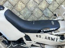 ★SUZUKI RMX250S★完全現状レストアベース車両！ここまでのカスタムは他にない！米アーミー仕様！完成されたアーミーカスタム！ミリタリー_画像8