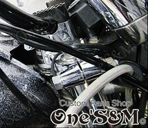 C1-26BKB メッシュ ブレーキ ホース 120cm CBX400F CBX550F CBR400F VT250F CB400F CB250T CB400T CB250N CB400N CB400D CB750F CB900F 汎_画像6